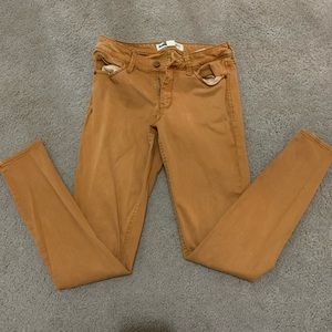 Orange old navy skinny jeans